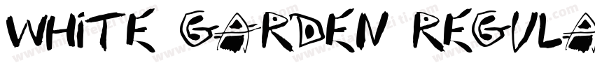 White Garden Regula字体转换